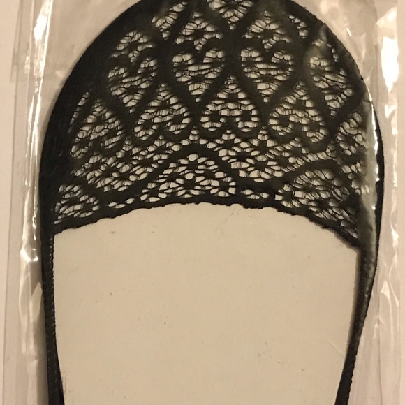 Muse Collection Lace toes, pretty, sexy Footies Footlets colors: BLK,GRY,WT,BG - Picture 7 of 12